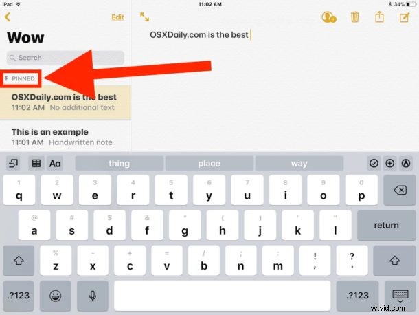 How to Pin Notes in iOS: Instant Access to Favorites on iPhone & iPad