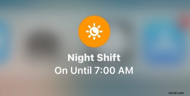 How to Quickly Enable Night Shift in iOS 12 Control Center on iPhone and iPad