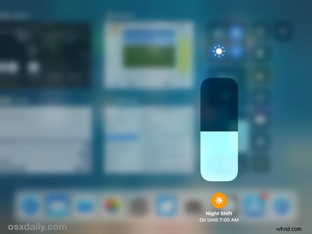 How to Quickly Enable Night Shift in iOS 12 Control Center on iPhone and iPad