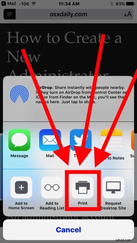Print Ad-Free Web Articles on iPhone, iPad & Safari: Simple Guide