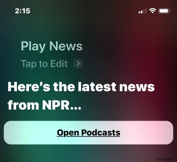 How to Enable Siri to Read Daily News Digests on iPhone and iPad