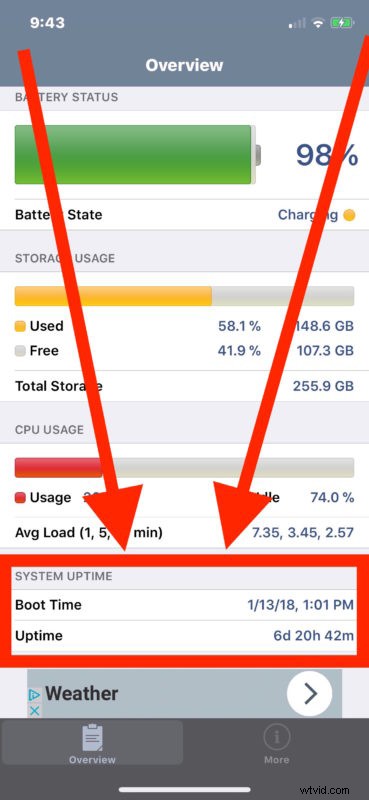 How to Check iPhone & iPad Uptime: Reveal Exact Last Boot Time
