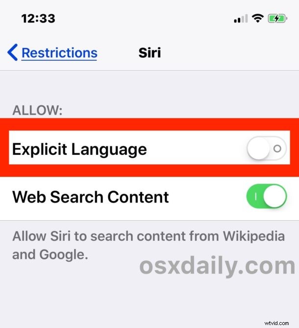 How to Disable Explicit Language in Siri on iPhone and iPad: Simple Guide