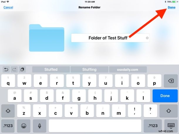 How to Rename Files and Folders in the Files App on iPhone and iPad
