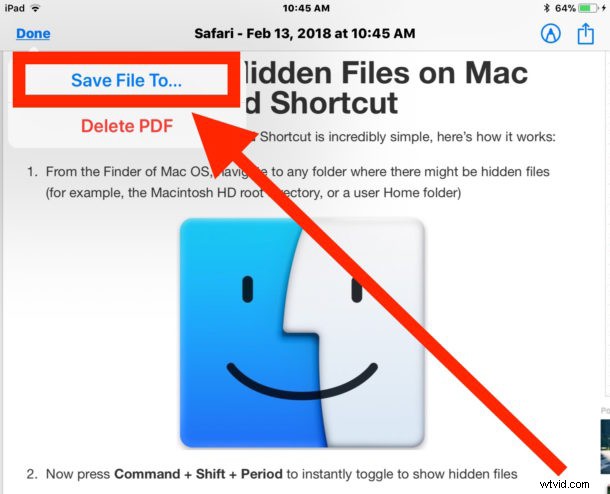 How to Easily Save Any Webpage as PDF on iPhone and iPad Using Safari