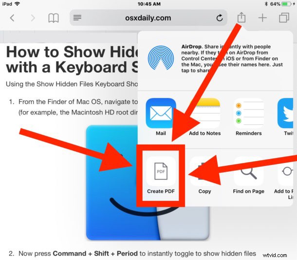 How to Easily Save Any Webpage as PDF on iPhone and iPad Using Safari