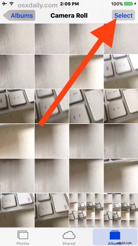 Quickly Select Multiple Photos on iPhone & iPad: Master the Drag Gesture