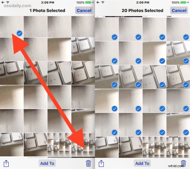 Quickly Select Multiple Photos on iPhone & iPad: Master the Drag Gesture