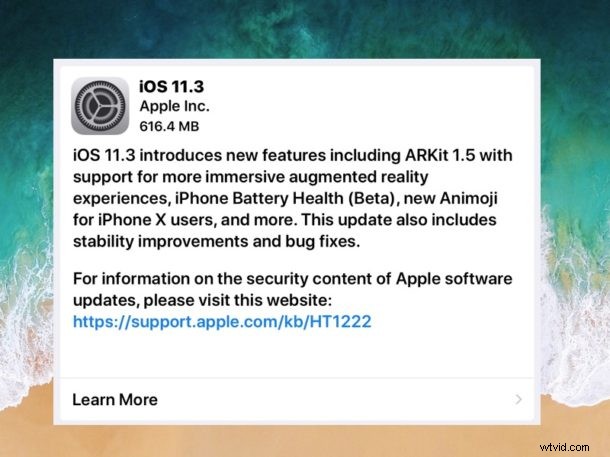 iOS 11.3 Official Release: Download IPSW Links for iPhone & iPad – Update Now