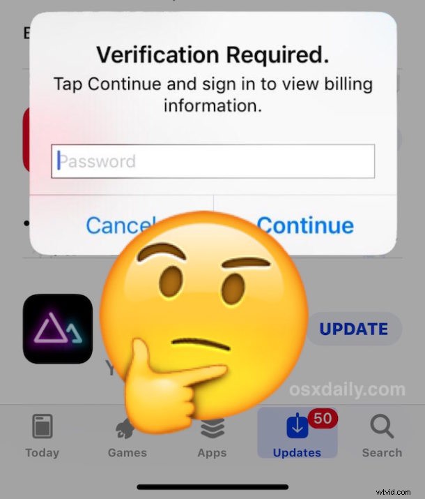 How to Fix  Verification Required  Error for Free App Downloads on iPhone and iPad