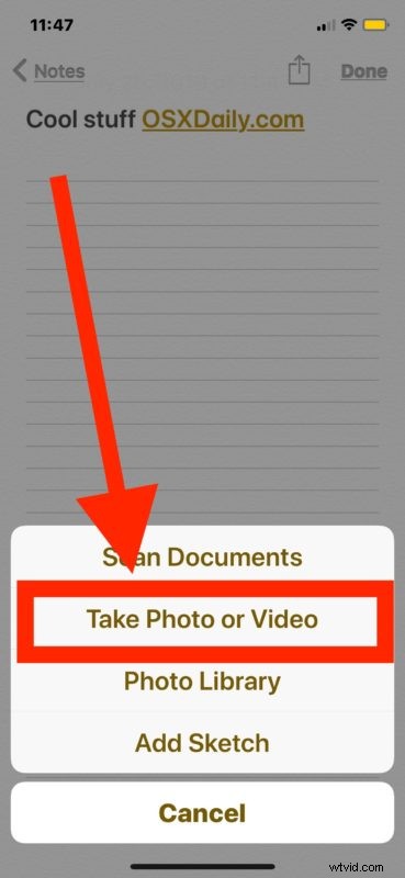 Effortlessly Capture Photos & Videos Directly in Notes on iPhone and iPad