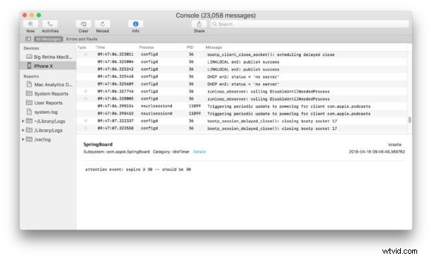 How to View iPhone and iPad System Logs on Your Mac: Step-by-Step Guide
