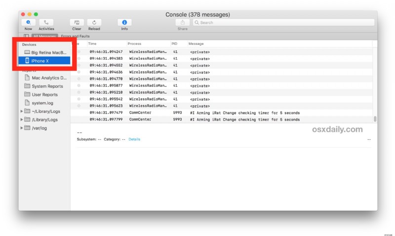 How to View iPhone and iPad System Logs on Your Mac: Step-by-Step Guide