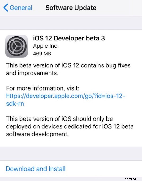 Apple Releases iOS 12 Beta 3: Download Now for Developers & Public Testers