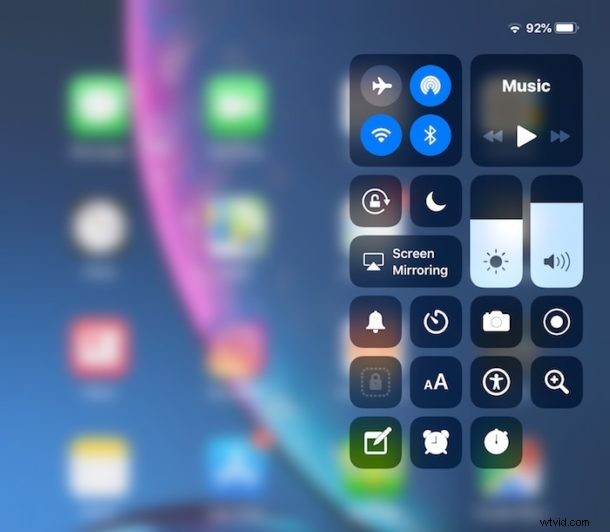 How to Access Control Center on iPhone & iPad in iOS 15/14