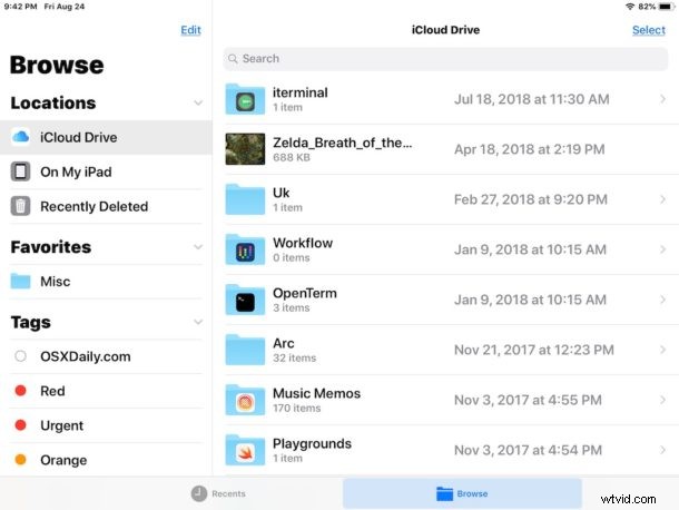 How to Sort Files on iPhone and iPad: By Name, Date, Size & More