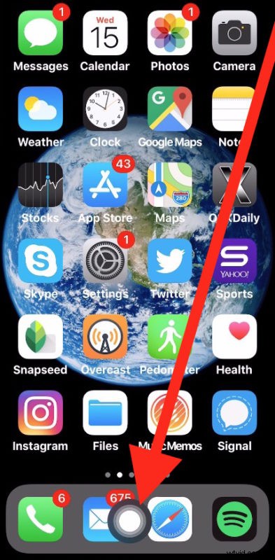 How to Enable a Virtual Home Button on iPhone or iPad Using AssistiveTouch