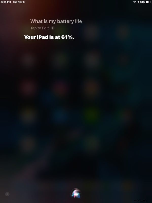 Quickly Check iPhone & iPad Battery Percentage with Siri – Easy Guide
