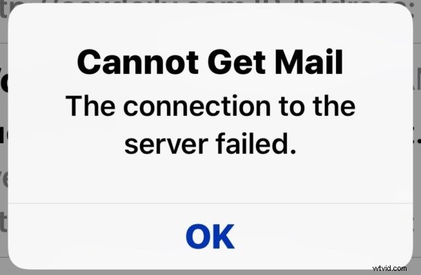 How to Fix  Cannot Get Mail  Error on iPhone & iPad: Quick Step-by-Step Guide