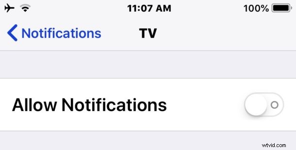 How to Disable Annoying TV Notifications on iPhone and iPad