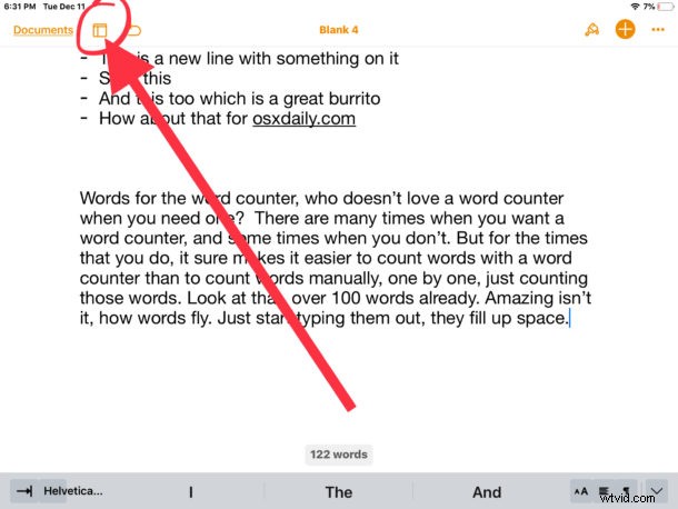 How to Enable Word Count in Pages on iPhone and iPad: Step-by-Step Guide
