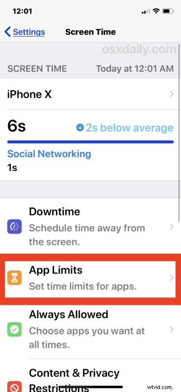 How to Easily Limit Social Media Time on iPhone & iPad with Screen Time