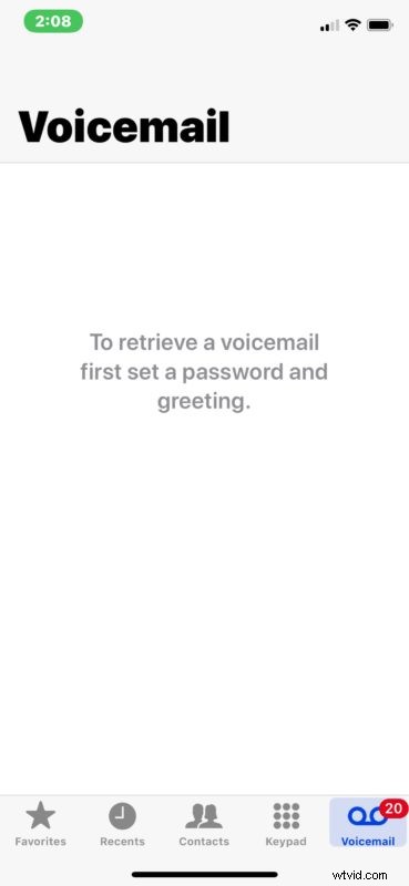 How to Fix Empty iPhone Voicemail &  Password and Greeting  Error