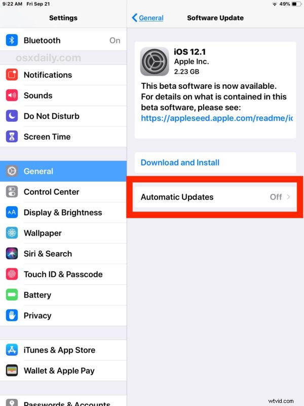 Enable Automatic iOS Updates on iPhone or iPad: Easy Step-by-Step Guide