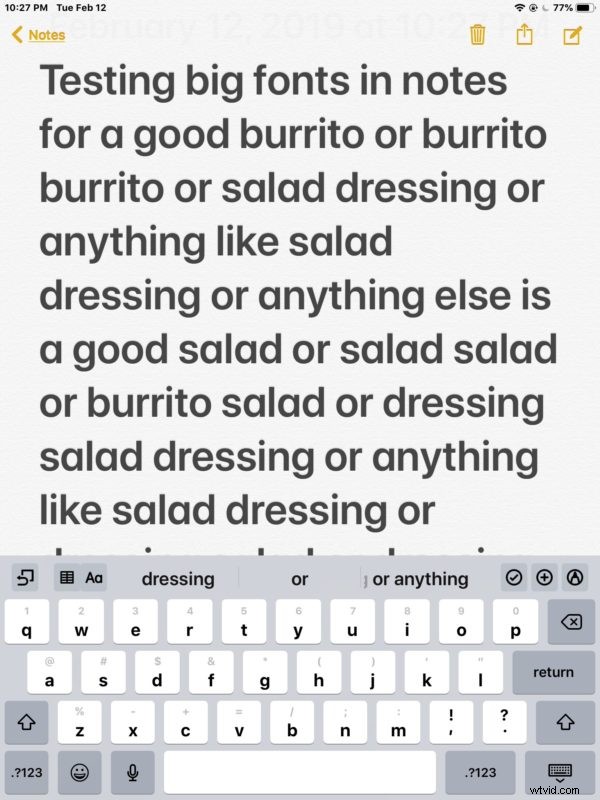 Increase Text Size on iPad: Make Fonts Much Larger for Easy Reading
