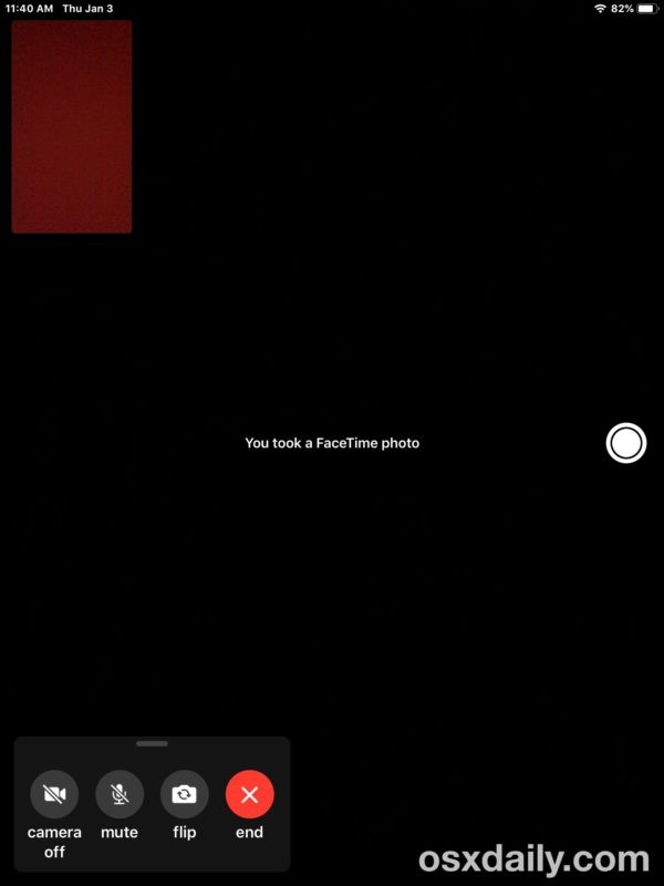 How to Capture Live Photos During FaceTime Calls on iPhone or iPad