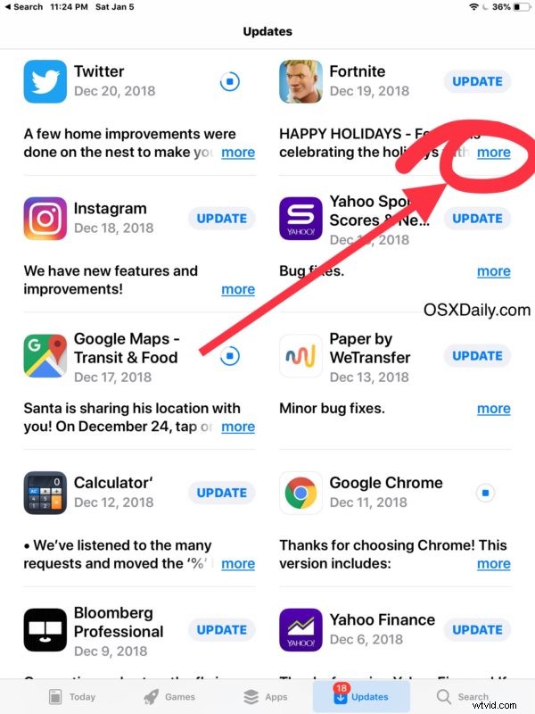 How to Check App Store Update Sizes on iPhone & iPad Before Downloading