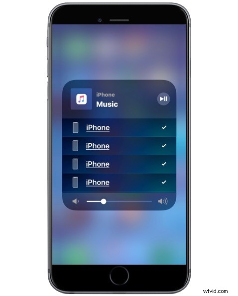 How to Easily Access AirPlay Audio Controls in iOS 15, 14, 13, 12 on iPhone & iPad