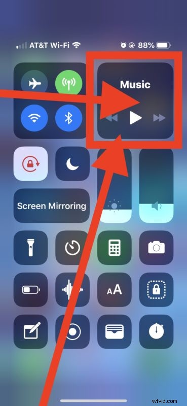 How to Easily Access AirPlay Audio Controls in iOS 15, 14, 13, 12 on iPhone & iPad