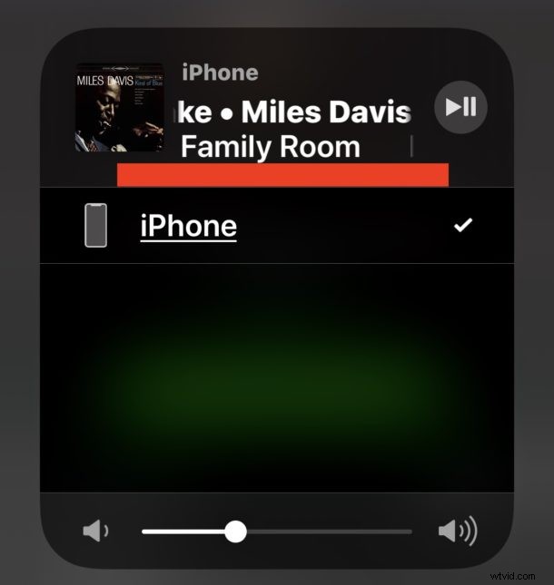 How to Easily Access AirPlay Audio Controls in iOS 15, 14, 13, 12 on iPhone & iPad
