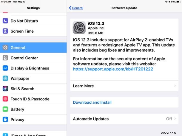 Download iOS 12.3 IPSW for iPhone & iPad: Official Links & Install Guide