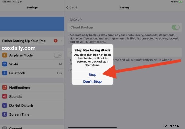 How to Cancel iCloud Restore on iPhone & iPad: Step-by-Step Guide