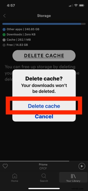 How to Clear Spotify Cache on iPhone & iPad: Free Up Storage Fast