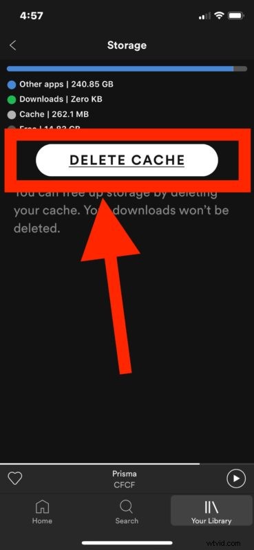 How to Clear Spotify Cache on iPhone & iPad: Free Up Storage Fast