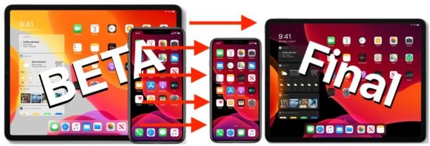 How to Upgrade iOS 13 / iPadOS 13 Beta to the Official Stable Public Version