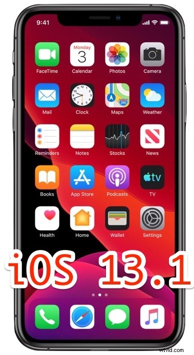 iOS 13.1 Now Available: Official IPSW Download Links for iPhone & iPod Touch