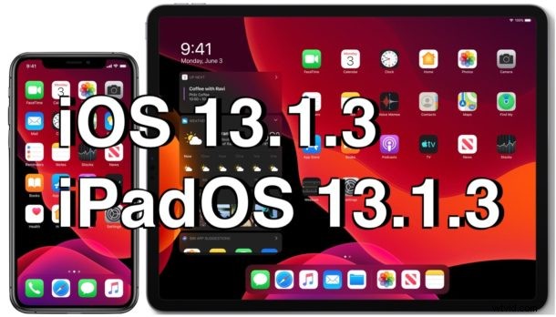 Apple Releases iOS 13.1.3 and iPadOS 13.1.3: Essential Bug Fixes for iPhone and iPad