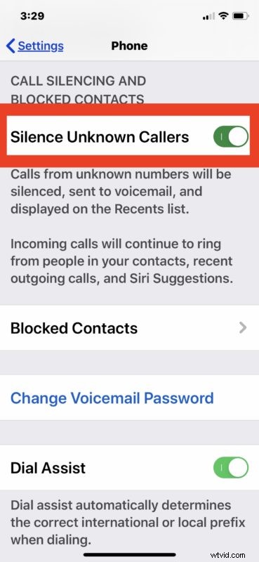 Stop Spam Calls on iPhone: Enable Silence Unknown Callers Feature