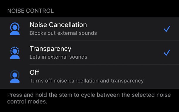 How to Customize AirPods Pro Stem Squeeze Controls: ANC, Transparency, or Siri