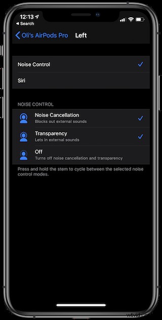 How to Customize AirPods Pro Stem Squeeze Controls: ANC, Transparency, or Siri