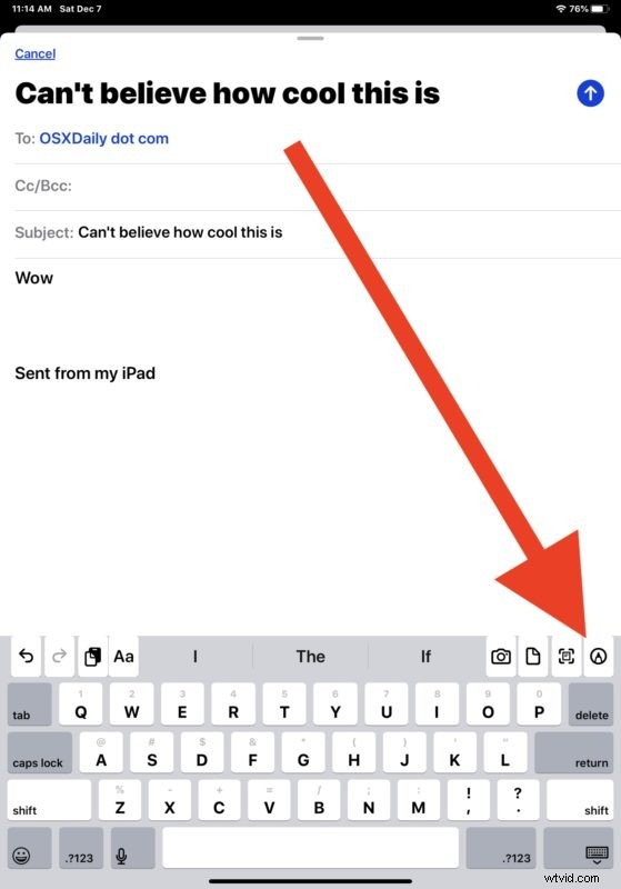 How to Easily Draw, Sketch, and Scribble in Emails on iPhone and iPad