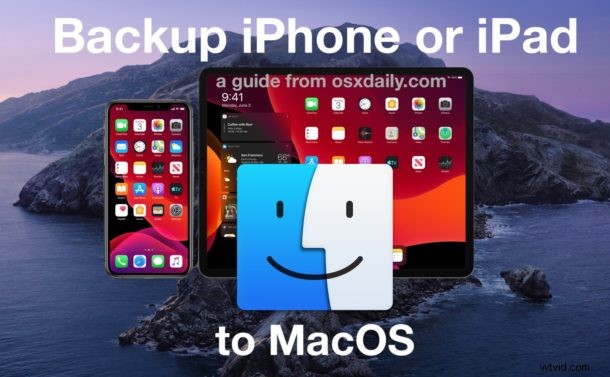How to Back Up iPhone or iPad to Mac Using Finder (macOS Ventura, Monterey, Big Sur, Catalina)