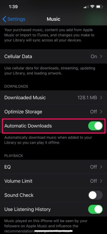 How to Enable Automatic Apple Music Downloads on iPhone & iPad for Offline Listening