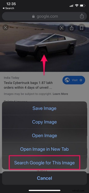 How to Perform Reverse Image Search with Google on iPhone: Safari & Chrome Guide