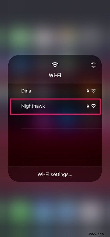 Quickly Switch Wi-Fi Networks on iPhone & iPad from Control Center: Easy Guide