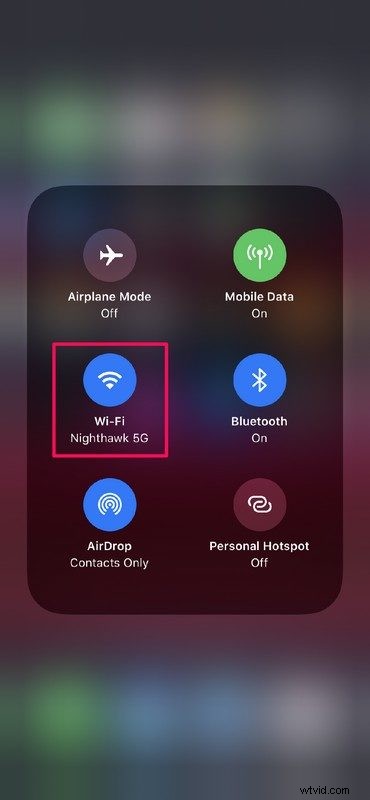 Quickly Switch Wi-Fi Networks on iPhone & iPad from Control Center: Easy Guide